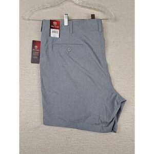 Pro Tour Mens Motionplay 360 Golf Shorts Lt Gray Stretch Moisture Wicking 42 New